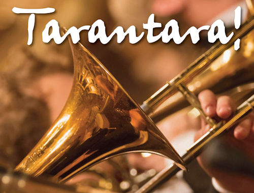 Image of trombone signifying the tarantara