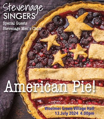 Snip of American Pie image from the event poster